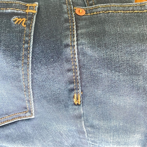 Madewell Dark Blue Skinny Jeans - Picture 5 of 7